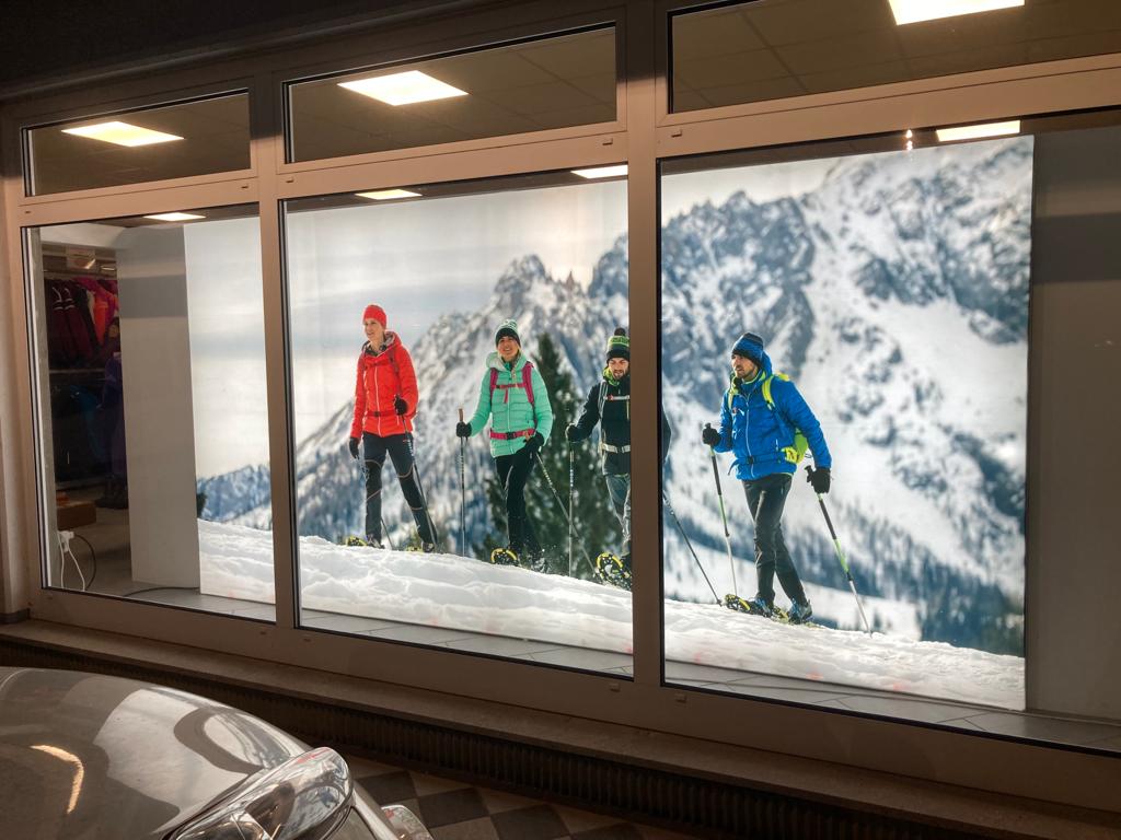 Decorazione Vetrina - Immagine retroilluminata